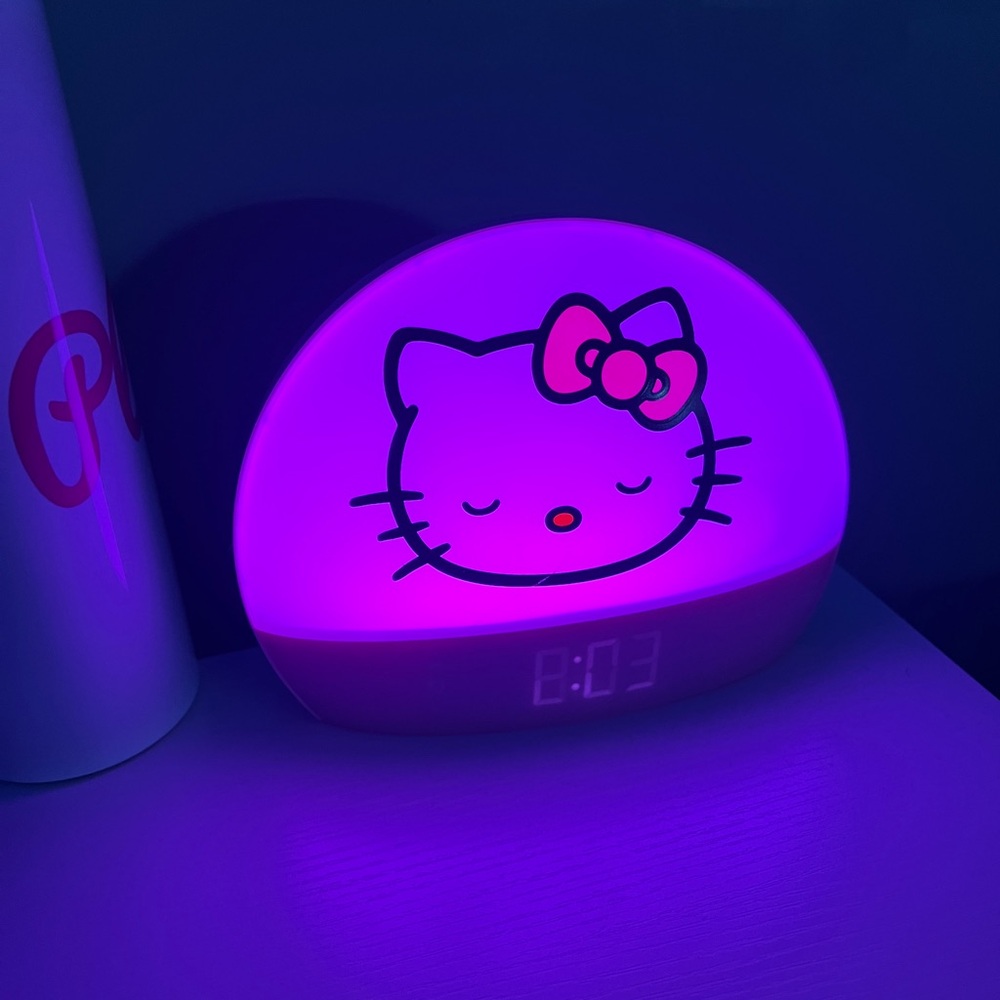 Hello Kitty Sunclock with Pink Bow